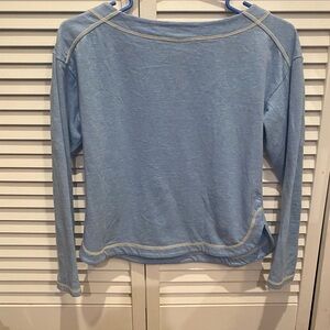 Free People Intimately light blue long sleeve